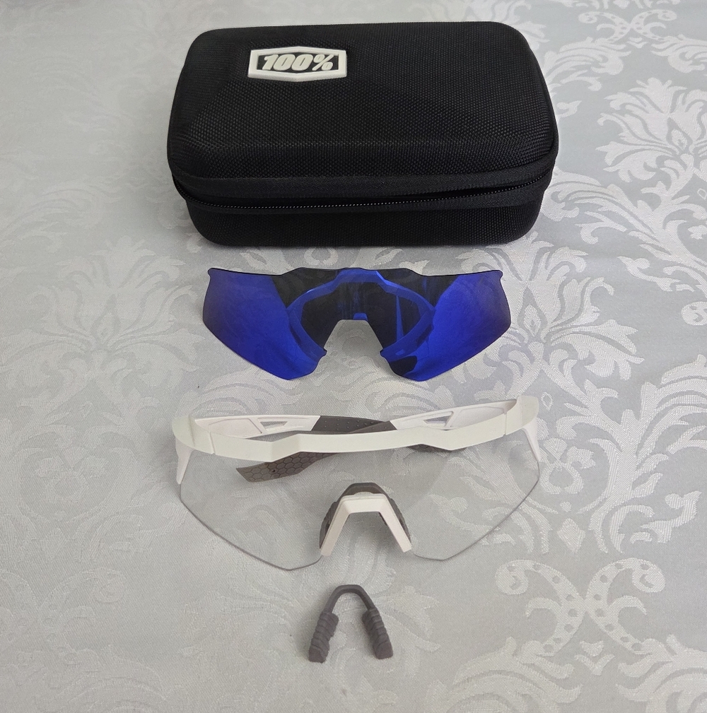 100% Sports Sunglasses with Interchangeable Lenses